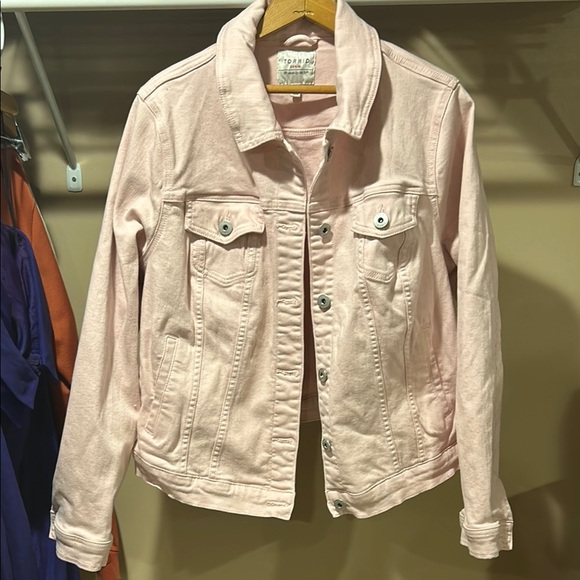 Torrid Pink Denim Jacket - Picture 1 of 4